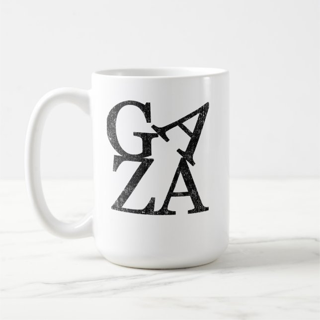 Schutz palästinensischer Kinder in Gaza Kaffeetasse (Links)