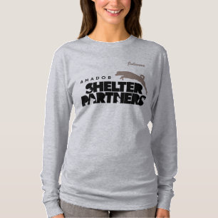SCHUTZ Partners Logo-Kleiderindividuellen Namen T-Shirt