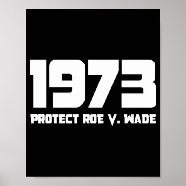 Schutz Roe V 1973 Wade Poster (Vorne)