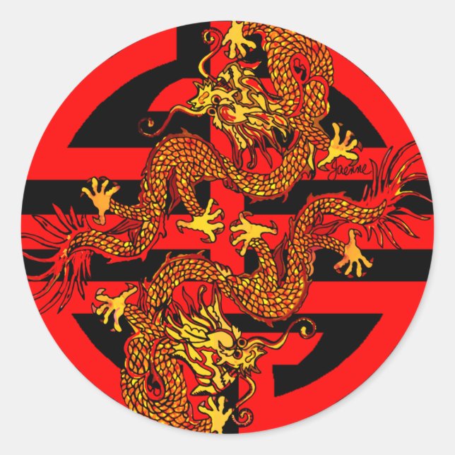 Schutz-Siegel-Aufkleber Runder Aufkleber (Vorderseite)