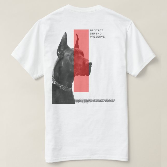 SCHUTZ T-Shirt (Design Rückseite)