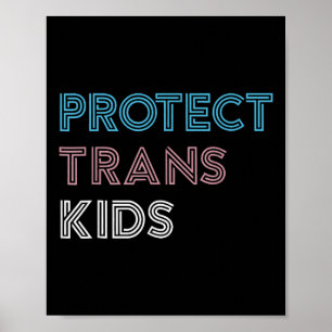 Schutz Trans Kids Liebe ist Liebe Gays Transgend Poster