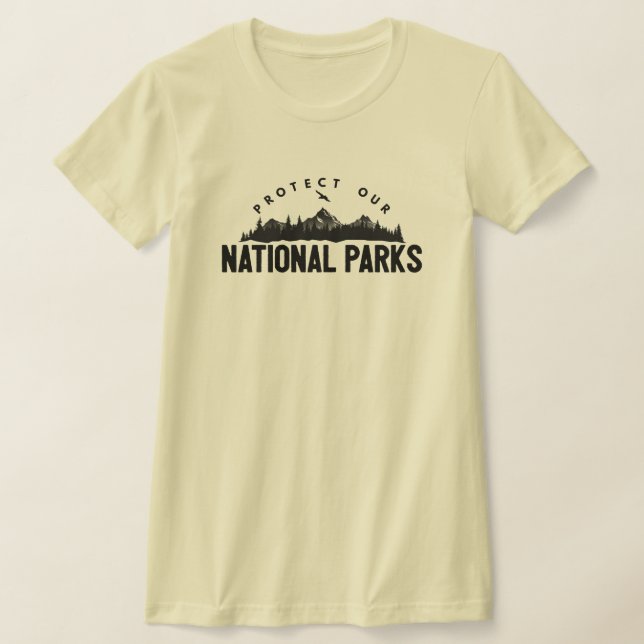 Schutz unserer nationalen Parkunterstützung T-Shirt (Ablage )