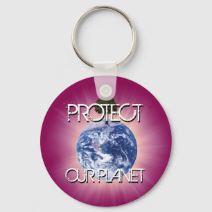 Schutz unseres Planeten Schlüsselanhänger