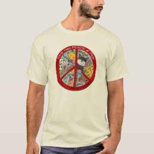 Schutz von friedenssynchrone Tieren T-Shirt