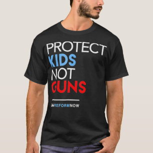 Schutz von Kindern ohne Waffen für die Kontrolle v T-Shirt