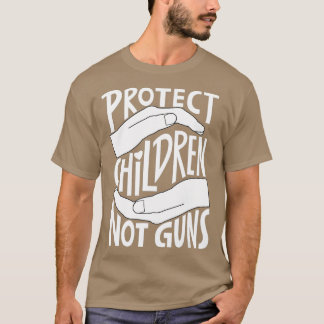 Schutz von Kindern ohne Waffen T-Shirt