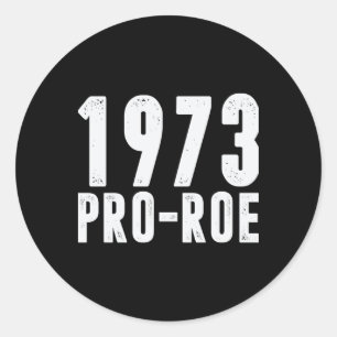 Schutz von Roe V Wade 4 Runder Aufkleber