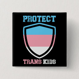 Schutz von Trans Kids Button