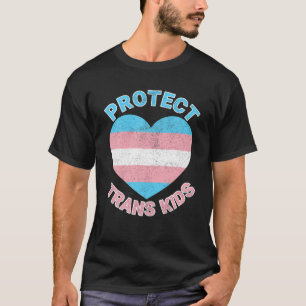 Schutz von Trans Kids LGBT Prix Transgender Li T-Shirt