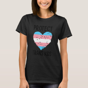 Schutz von Trans Kids Lgbtq Rainbow Pride Diversit T-Shirt