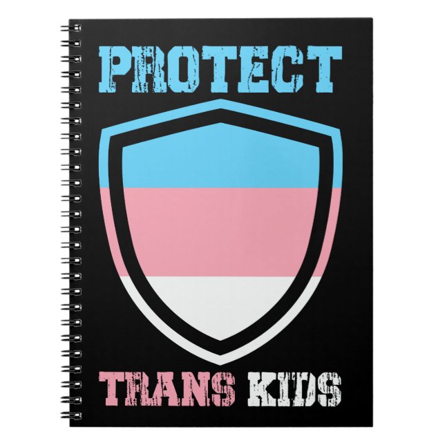 Schutz von Trans Kids Notizblock (Vorderseite)
