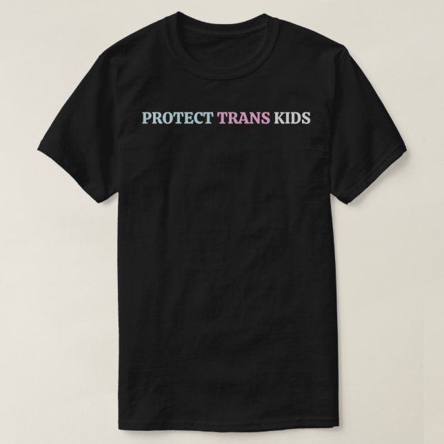 Schutz von Trans Kids T-Shirt (Design vorne)