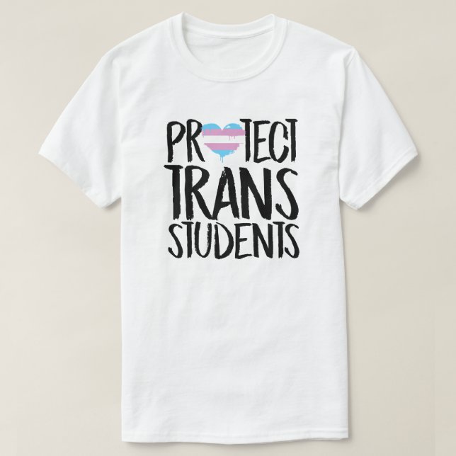 Schutz von Trans Students T-Shirt (Design vorne)