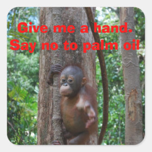 Schutzart Quadratischer Aufkleber