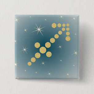 Schütze 23. November bis 21. Dezember Knöpfe Button