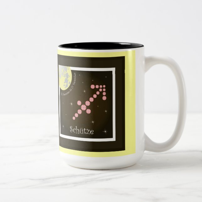 Schütze 23. November bis 21. Dezember Tasse (Rechts)