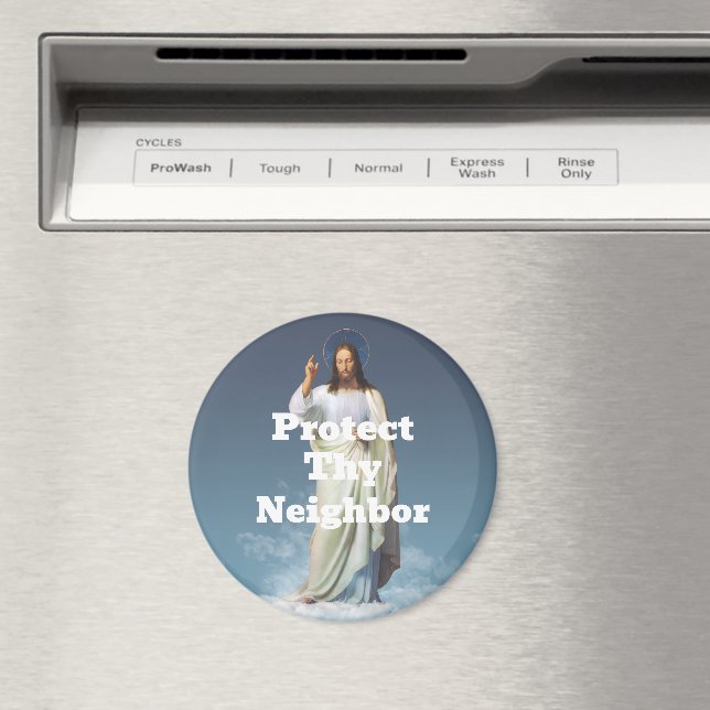 Schütze deinen Nachbarn Magnet (In Situ (Geschirrspüler))
