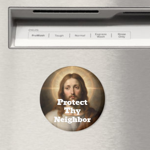 Schütze deinen Nachbarn Magnet