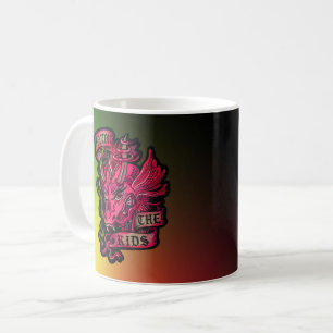 Schütze die Kids Drachen Tasse, Fantasy Drachen Ka Kaffeetasse