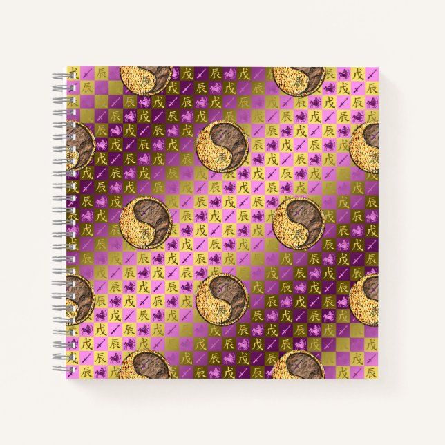 Schütze & Erddrache Notizbuch (Vorderseite)