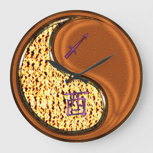 Schütze & Holz Hahn Große Wanduhr