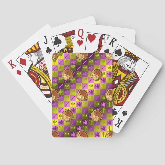 Schütze & Holzaffe Spielkarten (Rückseite)