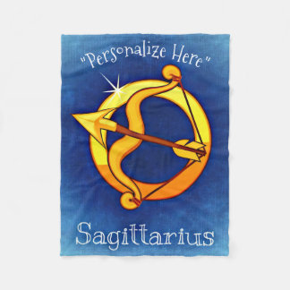 Schütze-Horoskop-Entwurfs-Fleece-Decke Fleecedecke
