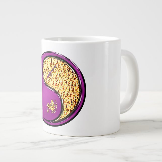 Schütze Jumbo-Tasse (Vorderseite Rechts)