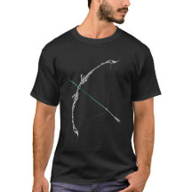 Schütze - Künstlerisches Zodiac-Grafik-T-Shirt