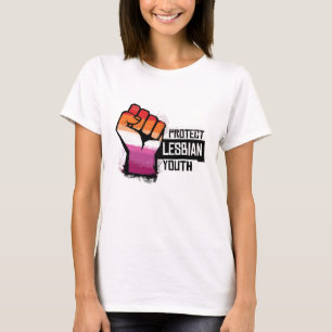 Schütze lesbische Jugend T-Shirt