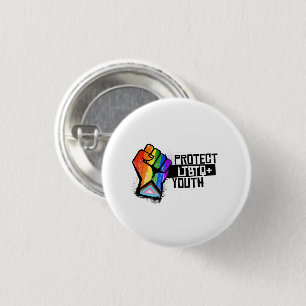 Schütze LGBTQ-Jugendliche Button
