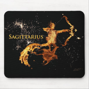 Schütze-Mausunterlage - Tierkreis-Symbole Mousepad