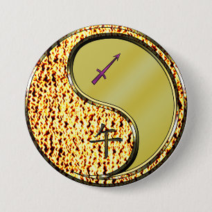 Schütze & Metallpferd Button