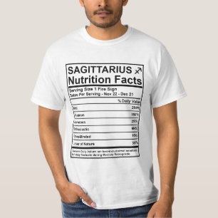 Schütze-Nahrungs-Tatsachen - #SaveTheWorldTribe T-Shirt
