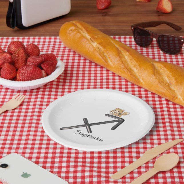 Schütze-Party-Teller Pappteller (Picknick)