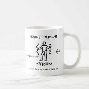 Schütze personalisiert kaffeetasse