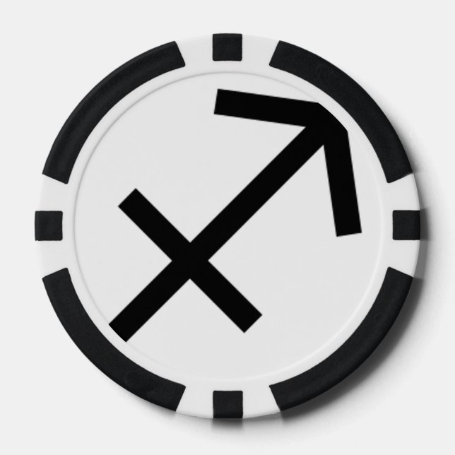 Schütze Pokerchips (Vorderseite)