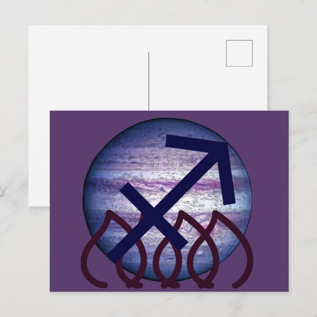 Schütze Postkarte (Vorne/Hinten)