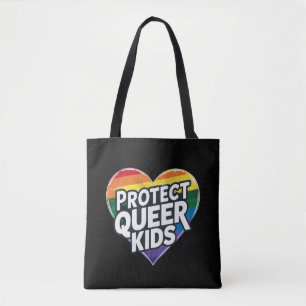 Schütze queere Kinder  Regenbogenherz  LGBT Stolz 