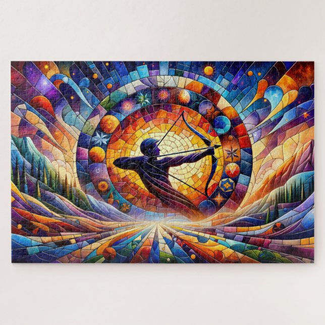 Schütze: Quest des Kosmischen Bogenschützen Puzzle (Horizontal)