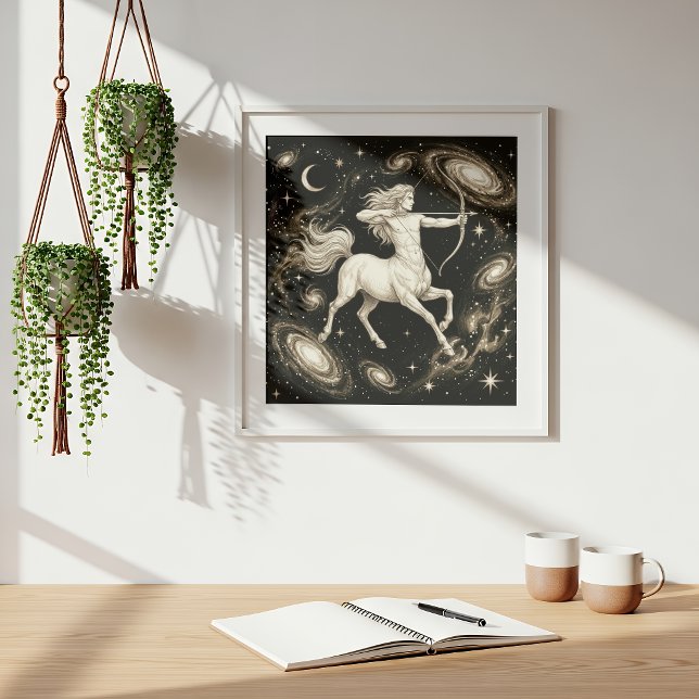 Schütze Sternzeichen Himmels- Astrologie Poster (Von Creator hochgeladen)