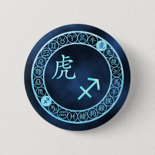 Schütze/Tiger Button
