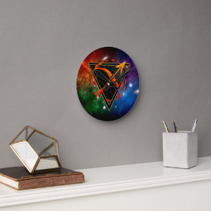 Schütze Zodiac Geschenk Astrologie Runde Wanduhr