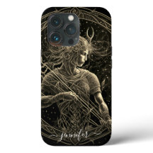 Schütze Zodiac Sternzeichen schwarz gold Case-Mate