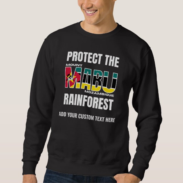 Schützen Sie den MOUNT MABU RAINFOREST Sweatshirt (Vorderseite)