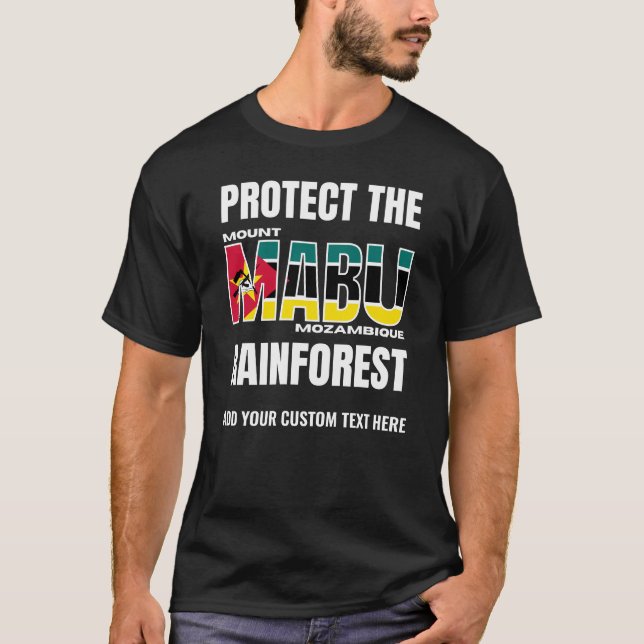 Schützen Sie den MOUNT MABU RAINFOREST T-Shirt (Vorderseite)