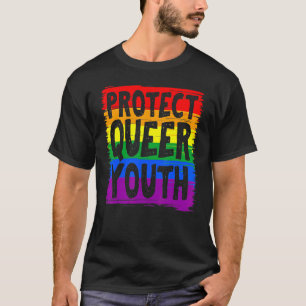 Schützen Sie den Queen "Youth LGBT LGBT Gay Transg T-Shirt