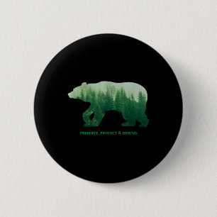 Schützen Sie die Klimaschutzumgebung Button