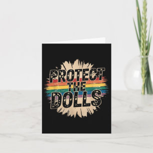 Schützen Sie die witzigen Zitate Mens Damen Pride  Karte